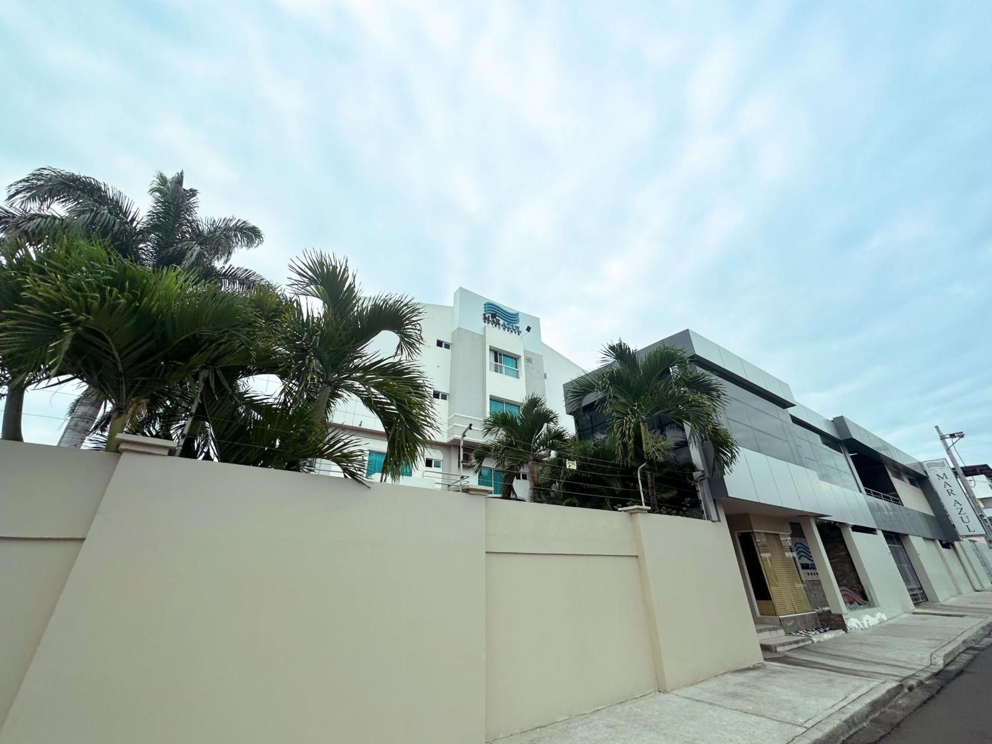 Hotel Mar Azul Manta Exteriör bild